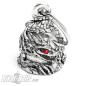 Preview: Skelett-Drachen mit roten Augen Detaillierte Motorrad-Glocke Diamond Bravo Bell Preview: Skelett-Drachen mit roten Augen Detaillierte Motorrad-Glocke Diamond Bravo Bell