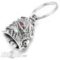 Preview: Skelett-Drachen mit roten Augen Detaillierte Motorrad-Glocke Diamond Bravo Bell Preview: Skelett-Drachen mit roten Augen Detaillierte Motorrad-Glocke Diamond Bravo Bell