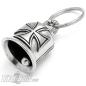 Preview: Decorated Biker-Bell with Iron Cross Lucky Charm for Motorcyclists Gift Idea Preview: Decorated Biker-Bell with Iron Cross Lucky Charm for Motorcyclists Gift Idea
