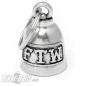 Preview: FTW Bravo Bell Forever Two Wheels Biker-Bell Motorcycle Lucky Charm Bell Gift