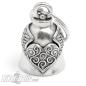 Preview: Verziertes Herz mit Flügel Motorrad Glücksbringer Glocke Geschenk für Biker Ladies Preview: Verziertes Herz mit Flügel Motorrad Glücksbringer Glocke Geschenk für Biker Ladies