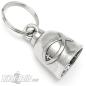 Preview: Ichthys Lucky Charm Bell for Motorcyclists Christian Fish Biker Bell