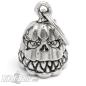 Preview: 3D Gruseliger Halloween-Kürbis Biker-Bell Gremlin-Schreck Motorrad Schutzamulett