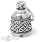 Preview: Biker-Bell verziert mit keltischem Knoten Motorrad-Glocke Glücksbringer Geschenk Preview: Biker-Bell verziert mit keltischem Knoten Motorrad-Glocke Glücksbringer Geschenk