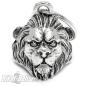 Preview: Detailed 3D Lion as Biker Bell Motorcycle Lucky Charm Biker Gift