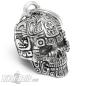 Preview: 3D Maya Inka Azteken Totenkopf Biker-Bell Motorradfahrer Glücksbringer Geschenk Preview: 3D Maya Inka Azteken Totenkopf Biker-Bell Motorradfahrer Glücksbringer Geschenk