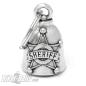 Preview: Sheriff Stern Biker-Bell Cop Rider Bravo Bell Motorrad Glücksbringer Geschenk