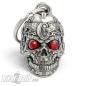 Preview: 3D Motorhead Biker-Bell Totenkopf aus Motorradteilen mit Roten Terminator Augen Preview: 3D Motorhead Biker-Bell Totenkopf aus Motorradteilen mit Roten Terminator Augen