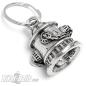 Preview: Feuerwehr Biker-Bell 3D Hydrant mit Emblem Brandwache Biker Glücksbringer Glocke Preview: Feuerwehr Biker-Bell 3D Hydrant mit Emblem Brandwache Biker Glücksbringer Glocke