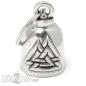 Preview: Motorcycle Bell with Valknut Sign Fallen Viking Warrior Biker Bell Gift