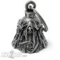 Preview: Biker Bell with 3 Grim Reapers or Norns Motorcycle Lucky Charm Bell Gift