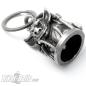 Preview: Gremlin breaks out of cage 3D Biker Bell Motorcycle Protection Bell Lucky Charm