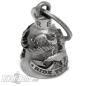 Preview: Live To Ride Eagle With US Flag On Biker-Bell Motorcycle Lucky Charm Gift