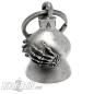 Preview: Biker-Bell with Skeleton Hands Holding Breasts Dream Bell Motorcycle Lucky Charm