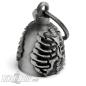 Preview: Skelett Biker-Bell Brustkorb Knochen Motorrad-Glocke Glücksbringer Geschenk Preview: Skelett Biker-Bell Brustkorb Knochen Motorrad-Glocke Glücksbringer Geschenk