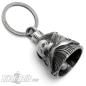 Preview: Totenkopf vor Südstaaten-Flagge Motorradfahrer Glücksbringer Glocke Rebel Bell Preview: Totenkopf vor Südstaaten-Flagge Motorradfahrer Glücksbringer Glocke Rebel Bell