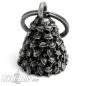 Preview: Totenkopf-Haufen Biker-Bell Skull Stapel Chopperfahrer Glücksbringer Geschenk Preview: Totenkopf-Haufen Biker-Bell Skull Stapel Chopperfahrer Glücksbringer Geschenk