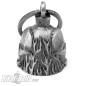 Preview: Large Skull with Pointed Teeth Biker Bell Lucky Charm Gift for Moped