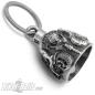 Preview: Biker Veteran Motorcycle Bell Skull Babes Piston Spark Plug Biker Bell Gift