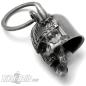 Preview: 3D Viking Skull Motorcycle Bell Nordmann Helmet with Horns Lucky Charm Dream Bell