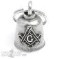 Preview: Original Gremlin Bell with Freemason Symbol Motorcycle Lucky Bell Biker Gift Preview: Original Gremlin Bell with Freemason Symbol Motorcycle Lucky Bell Biker Gift