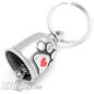 Preview: Gremlin Bell mit Hunde-Pfote und Herz Motorradfahrer Hund Glücksbringer Geschenk Preview: Gremlin Bell mit Hunde-Pfote und Herz Motorradfahrer Hund Glücksbringer Geschenk