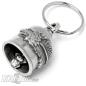 Preview: Wolf Spirit Gremlin Bell Lucky Charm Bell with Indian Motif Biker Gift