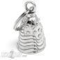 Preview: Patriotische Guardian Bell mit Adlerkopf vor USA-Flagge Stars and Stripes Geschenk