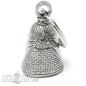 Preview: All-seeing Eye of Prophecy Pyramid with divine Eye of God Guardian Bell Biker Gift