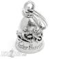 Preview: "Never Ride Faster Than Your Angel Can Fly" Guardian Bell Biker und Schutzengel Preview: "Never Ride Faster Than Your Angel Can Fly" Guardian Bell Biker und Schutzengel