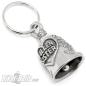 Preview: Fallen Sister Guardian Bell as a keepsake heart with wings motorcycle bell gift