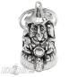 Preview: Guardian Bell with Gremlin on Motorcycle Lucky Charm Bell Biker Gift Idea