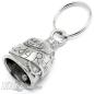 Preview: Lady Rider Guardian Bell Gift for Female Motorcyclists Good Luck Charm Biker-Bell