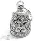 Preview: Tiger Biker Bell Original Guardian Bell Good Luck Charm Motorcyclists Gift Idea