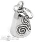 Preview: Original Guardian Bell with Triskele Celtic Triple Spiral Triskelion Lucky Charm Bell Preview: Original Guardian Bell with Triskele Celtic Triple Spiral Triskelion Lucky Charm Bell