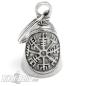 Preview: Original Guardian Bell Vegvisir Wikinger Runen-Kompass Glücksbringer Biker Geschenk Preview: Original Guardian Bell Vegvisir Wikinger Runen-Kompass Glücksbringer Biker Geschenk