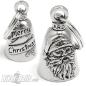 Preview: Weihnachtsmann Guardian Bell merry Christmas Biker Glücksbringer Weihnachts-Glocke