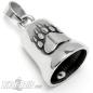 Preview: Road Bell with Bear Paw made of High Quality Stainless Steel Biker Lucky Bell Bear Totem Preview: Road Bell with Bear Paw made of High Quality Stainless Steel Biker Lucky Bell Bear Totem