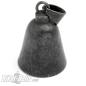 Preview: Plain Gunmetal Grey Road Bell without Motif Blank Stainless Steel Bell for Bikes