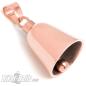Preview: Plain Biker-Bell Rose Gold without Motif Blank Stainless Steel Bell for Motorcycles