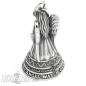 Preview: Betender Engel Biker-Bell aus Edelstahl Ride Safely, Love You, Angel Watch Over You