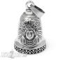 Preview: Indianer-Häuptling Biker-Bell aus Edelstahl Glücksbringer Glocke für Motorradfahrer Preview: Indianer-Häuptling Biker-Bell aus Edelstahl Glücksbringer Glocke für Motorradfahrer
