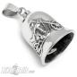 Preview: Biker-Bell mit Chopper Motorrad silber poliert aus hochwertigem Edelstahl Road Bell Preview: Biker-Bell mit Chopper Motorrad silber poliert aus hochwertigem Edelstahl Road Bell