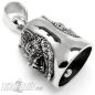 Preview: Wolf Biker Bell made of Stainless Steel Motorcycle Lucky Charm Bell Biker Gift Wolf Heads Preview: Wolf Biker Bell made of Stainless Steel Motorcycle Lucky Charm Bell Biker Gift Wolf Heads