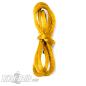 Preview: Tear-resistant 50cm cord in yellow to attach Tibet Bells and other biker bells