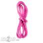 Preview: Reißfeste 50cm Schnur in pink zum befestigen von Tibet Bells und anderen Biker-Bells