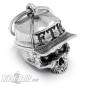 Preview: 3D Totenkopf mit FTW Cappy Biker-Bell Forever Two Wheels Motorrad Glücksbringer Preview: 3D Totenkopf mit FTW Cappy Biker-Bell Forever Two Wheels Motorrad Glücksbringer