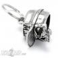 Preview: 3D Totenkopf mit FTW Cappy Biker-Bell Forever Two Wheels Motorrad Glücksbringer Preview: 3D Totenkopf mit FTW Cappy Biker-Bell Forever Two Wheels Motorrad Glücksbringer