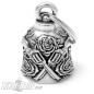 Preview: Guns 'n' Roses Revolver und Rosen Biker-Bell Glücksbringer Motorrad Glocke Geschenk Preview: Guns 'n' Roses Revolver und Rosen Biker-Bell Glücksbringer Motorrad Glocke Geschenk