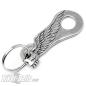 Preview: Geiler Bell Hanger mit Totenkopf und Flügel Biker-Bells am Motorrad befestigen Preview: Geiler Bell Hanger mit Totenkopf und Flügel Biker-Bells am Motorrad befestigen